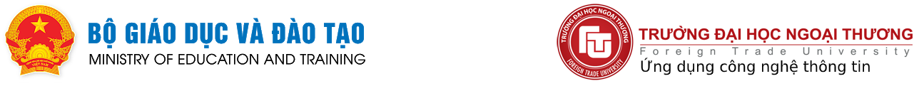 Logo FTU và Bộ GD&ĐT